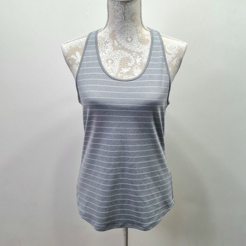 Athleta Inversion Striped Workout Tank Top Size S - Picture 2 of 15